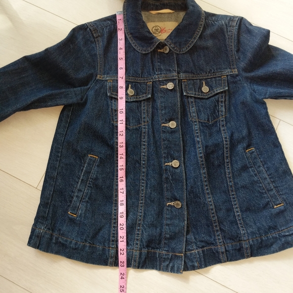 Gap Denim Jacket with Pleated Back - Picture 9 of 14